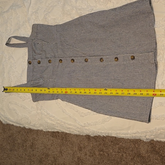 Hollister Black and White Striped Dress Size M (0728C) - Picture 6 of 8